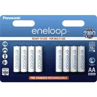 Panasonic eneloop Ready-to-Use Ni-MH Akku AA Mignon 8er Pack