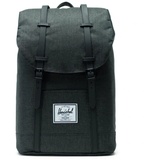Herschel Retreat Backpack black crosshatch/black rubber
