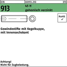 F. REYHER Nchfg. GmbH & Co. KG Gewindestift DIN 913 Kegelkuppe M6 x 30 200 Stück