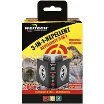 Weitech 3in1 Ultraschall Vertreiber 1 St.