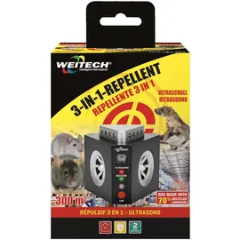 Weitech 3in1 Ultraschall Vertreiber 1 St.