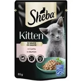 Sheba Kitten in Sauce Lachs 28 x 85 g
