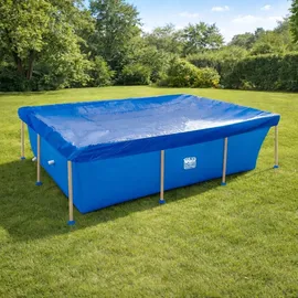 Happy People Poolabdeckung blau 245x165x20 cm