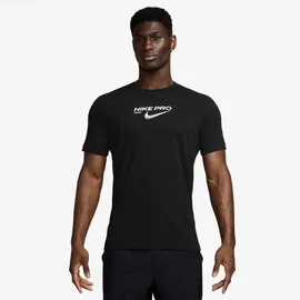 Nike Herren Trainings-T-Shirt - Schwarz