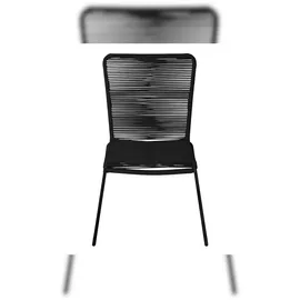 Sam ISRA Gartenstuhl 58 x 58 x 88 cm schwarz 4 St.