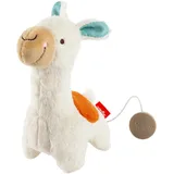 Sigikid 43451 - Mini Spieluhr Lama (Melodie mit vier Wiegenliedern), 16 cm