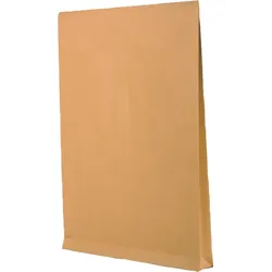 Faltentaschen B4 130g/qm Haftklebung braun VE=100 Stück