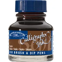 WINSOR & NEWTON Kalligraphie Tusche 30 ml Sepia