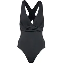 Seafolly Badeanzug Damen Schwarz 40