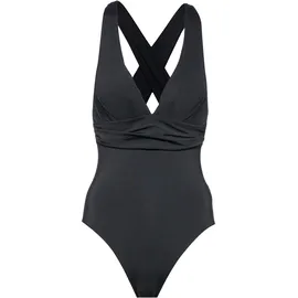 Seafolly Badeanzug Damen Schwarz 40