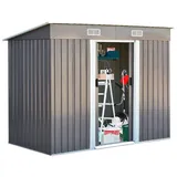komfotteu Gartenhaus 2,38 x 1,81 m Grau
