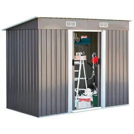 komfotteu Gartenhaus 2,38 x 1,81 m Grau