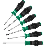 WERA Kraftform Comfort 1335/1350/1355/6 Schraubendrehersatz, 6-tlg. (05031553001)