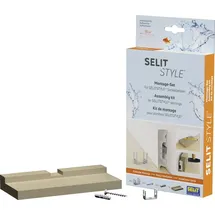 Selit SelitStyle Montageset ausreichend für ca. 10 m Sockelleisten