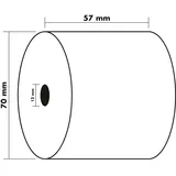 Exacompta Kassenrolle 5770120V 57mmx40m 10