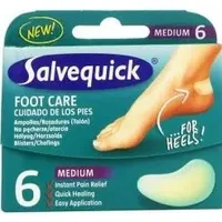 Salvequick, Fusspflegegerät, ister Patch Foot Care Heels Plasters Onisters And Abrasions Averages 6Pcs. (Fusspflaster)