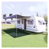 vidaXL Zeltteppich 300 x 400 cm HDPE Grün
