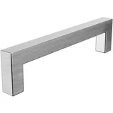 MS Beschläge Möbelgriff Griff für Schrank & Schublade Edelstahlgriff eckig, Moderner Küchengriff 640mm Lochabstand 64 cm