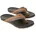 Open Toe Sandalen Schwarz/Braun 43