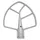 KitchenAid 5KSM5THFBSS Flachrührer