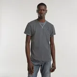 G-Star Nifous R T Kurzarm-T-Shirt Dark Black Garment Dyed L