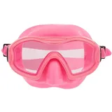 AquaWave Naale Jr. 92800489944 Taucherbrille, Diving Mask, Unisex, Rosa (Rosa), Einheitsgröße