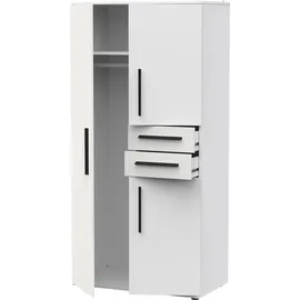 Demeyere Kleiderschrank VERSATIL 90,4 x 188 x 50 cm Weiß