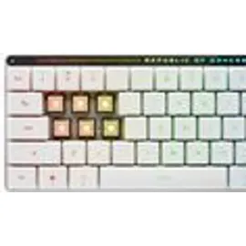 Asus ROG Falchion RX Low Profile weiß/silber, ROG RX RED Low-Profile, USB/Bluetooth, DE (90MP03EC-BKDA10)