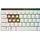 Asus ROG Falchion RX Low Profile weiß/silber, ROG RX RED Low-Profile, USB/Bluetooth, DE (90MP03EC-BKDA10)