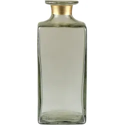Dekovase AM DESIGN "aus klarem Glas", transparent (klar), B:8,5cm H:21,5cm, Glas, Vasen, ideal für kleine Blumenarrangements oder Einzelblüten