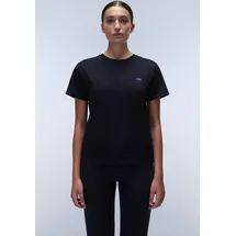 Napapijri T-Shirt S-NINA 941 BLACK BEAUTY mit klassischem Rundhalsausschnitt, aus Baumwolle in Single Jersey blau S (38)
