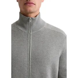 Marc O'Polo Herren, Cardigan grau unifarben, grau, Frühjahr/Sommer 2026