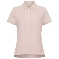 GANT Slim Sheild Cap Pique Kurzarm-poloshirt - Faded Pink