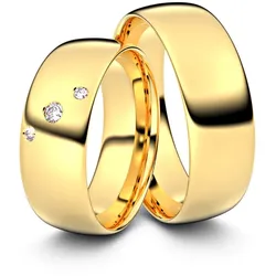 Trauringe Ulm 750er Gelbgold - 7412