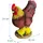 Relaxdays Gartenfigur Huhn