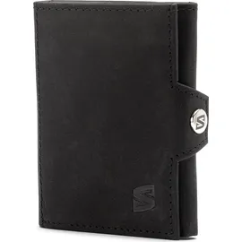 SERASAR Genius Geldbörse Herren Portemonnaie schwarz
