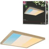 Paulmann LED Panel Atria Shine IP44 eckig 298x298mm 15,7W 2100lm White Switch Holzoptik Eiche