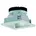 Einbaudownlight 3er Pack weiß/Kunststoff Stahl