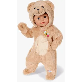 BABY BORN Bär Kuschelanzug Beige (836088)