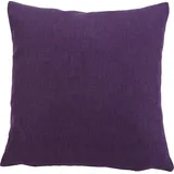 Gözze - Kissenbezug 2er-Set, Milano, 40 x 40 cm - Dunkellila