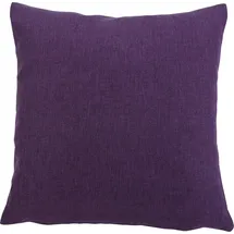 Gözze - Kissenbezug 2er-Set, Milano, 40 x 40 cm - Dunkellila