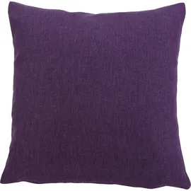 Gözze - Kissenbezug 2er-Set, Milano, 40 x 40 cm - Dunkellila