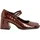Art 1704 Verona Damen-Plattform, Leder, Größe 42, Leder, 42 EU
