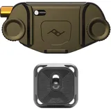 Peak Design Capture Clip v3 inkl. Standard Plate Kelp