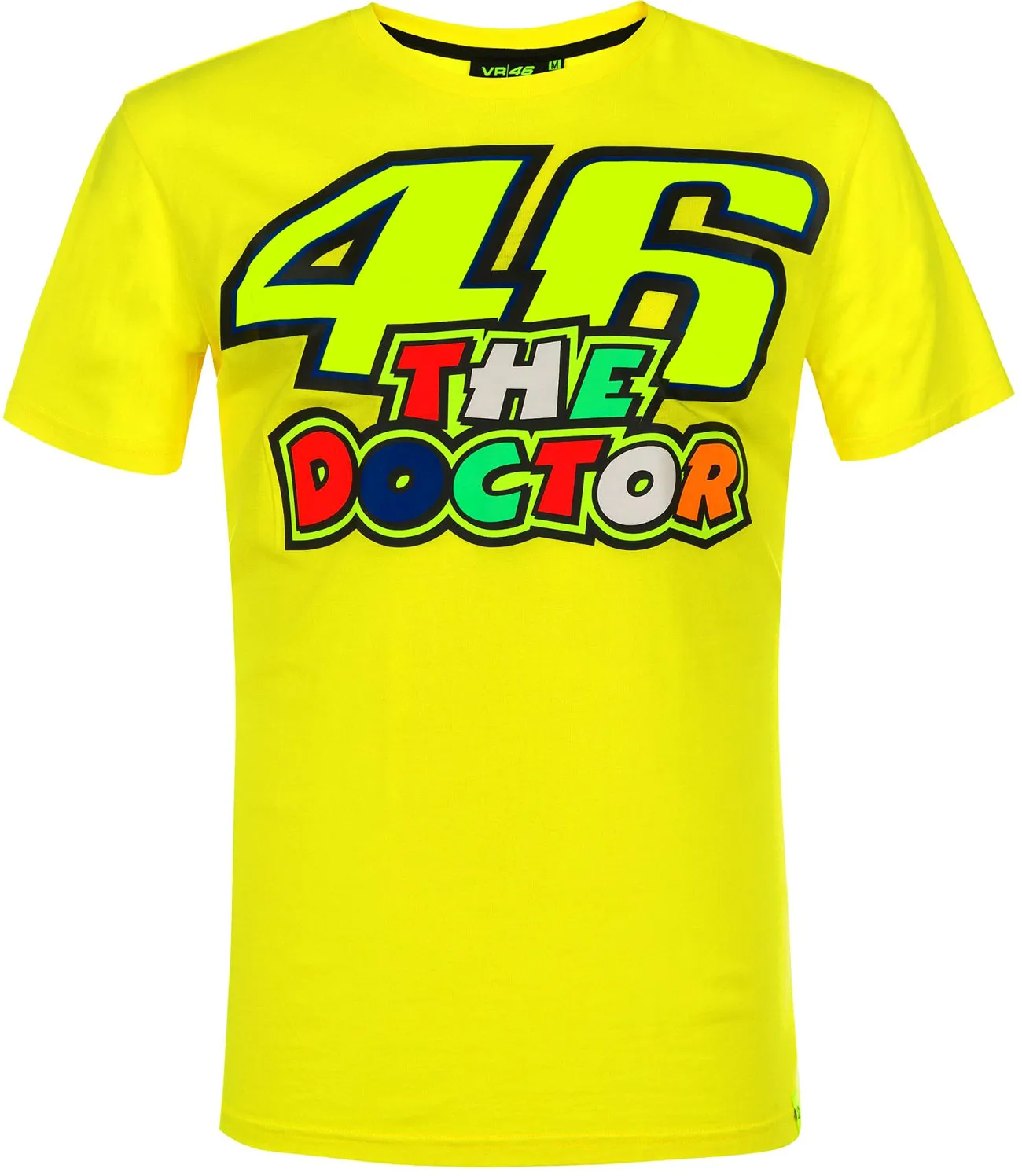 VR46 Racing Apparel 46 The Doctor, T-Shirt - Gelb - S