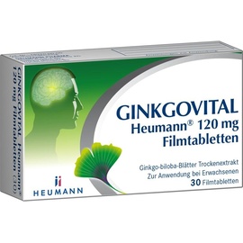 Heumann GINKGOVITAL Heumann 120 mg Filmtabletten 30 St