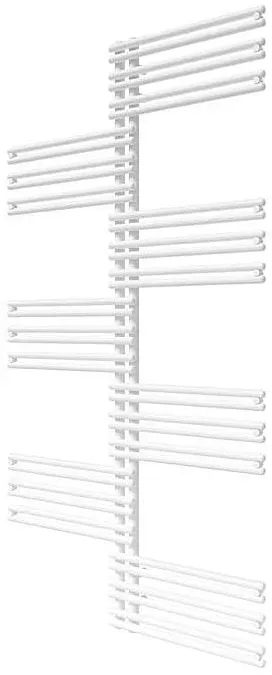 Purmo Figuresse Twist Badheizkörper FLSA011909000N0 BH 1194 mm, BL 910 mm, RAL 9016