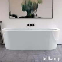Tellkamp Solitär Wall Vorwand-Badewanne 180 x 79 cm (0100-277-00-A/CR)