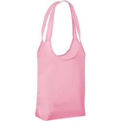 City-Shopper 3 - Trapezförmige Einkaufstasche aus 100% Polypropylen, rosa