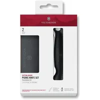 Victorinox Swiss Classic Messerset 11 cm 2-tlg. Schwarz